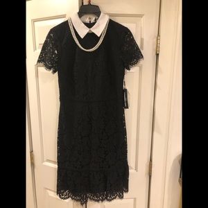 NWT black lace dress